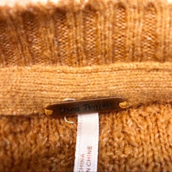 Free people Olivia Pullover toast knit large - Picture 9 of 10